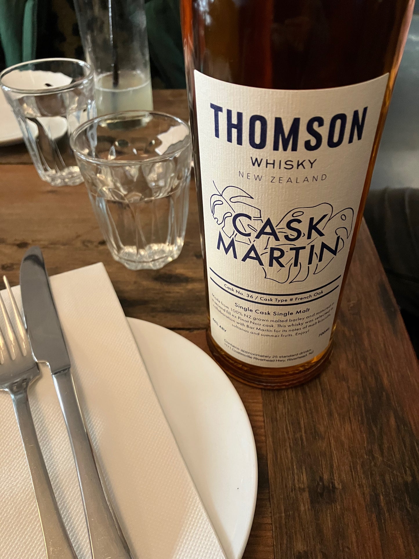 Cask Martin – Limited Edition Whisky
